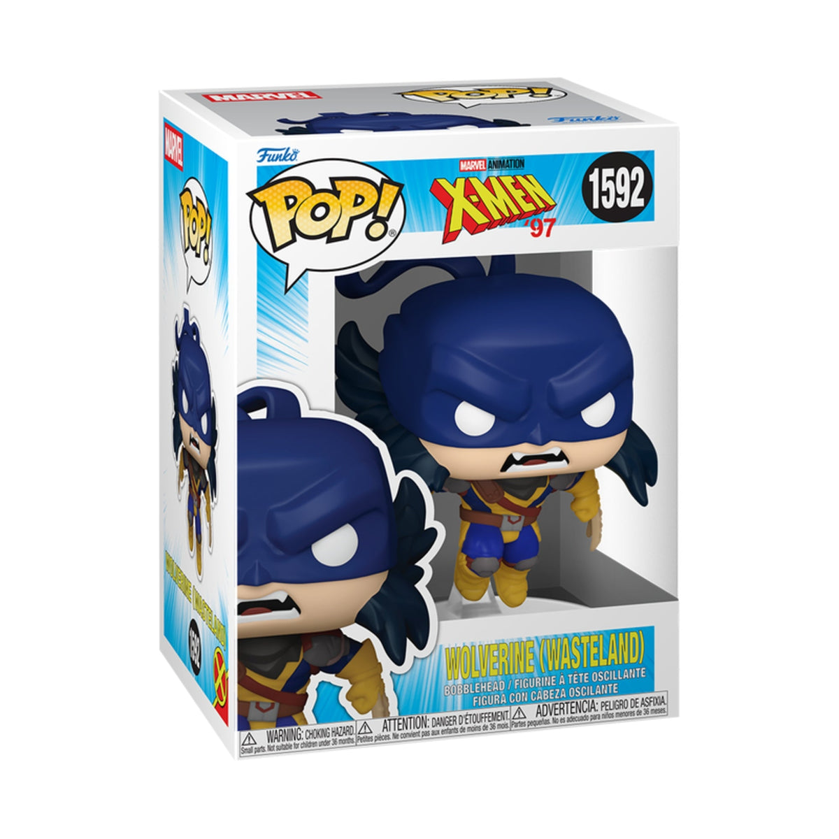 Funko Pop X-Men 97: Wolverine (Wasteland) 4-Inch Vinyl Figure #1592