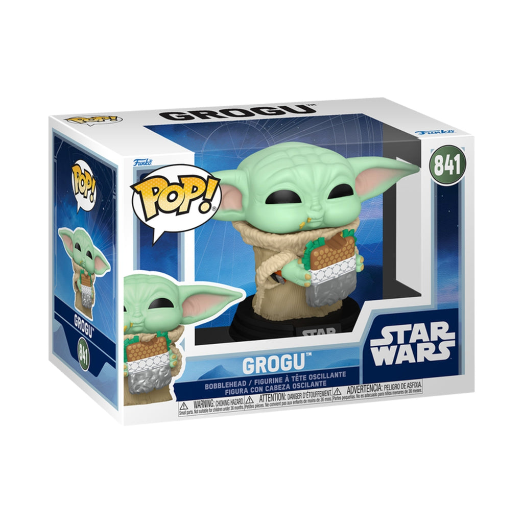 Funko Pop Star Wars: Grogu with Sandwich 4-Inch Vinyl Figure #841