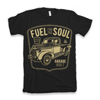 Fuel For The Soul Men's Bamboo Viscose/Organic Cotton Short Sleeve Graphic T-Shirt