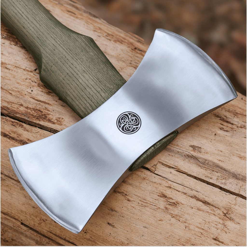 Functional double bit axe "Vargstal"
