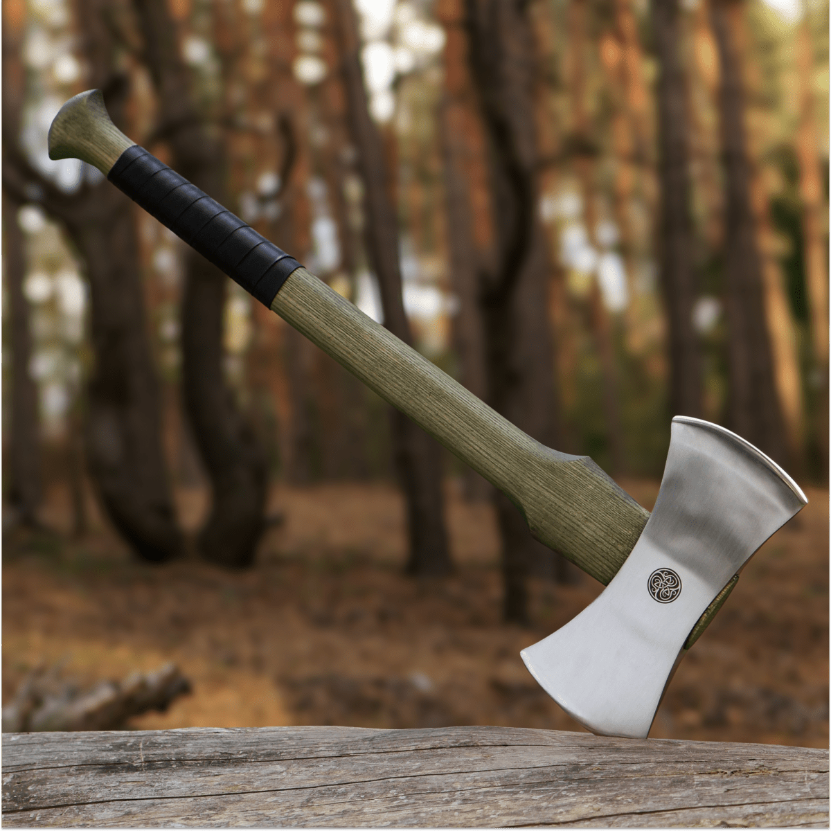 Functional double bit axe "Vargstal"