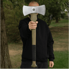 Functional double bit axe "Vargstal"