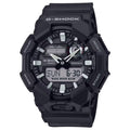 Casio G-SHOCK Men's Black Dial Analog Watch Black Resin Strap - GA-010-1ADR