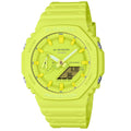 Casio Men's G-Shock Yellow Dial Watch - GA2100-9A9
