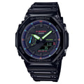 Casio Men's G-Shock Black Dial Watch - GA2100RGB-1A