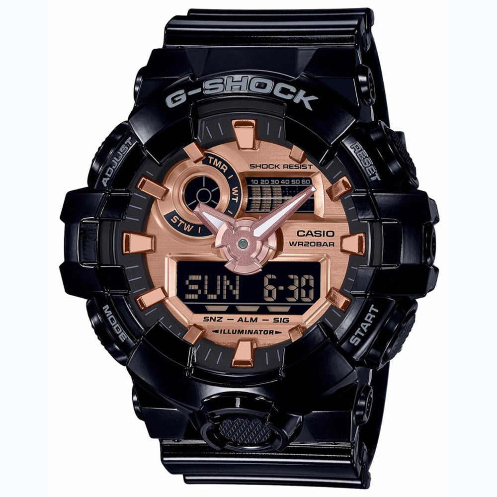 Casio Men's G-Shock Rose gold Dial Watch - GA700MMC-1A