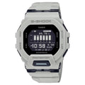 Casio G-SHOCK Men's Black Dial Digital Watch Light Gray Resin Strap Bluetooth Fitness Tracker - GBD-200UU-9DR