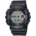 Casio G-SHOCK Men's Black Dial Digital Watch Black Resin Strap - GD-100-1ADR