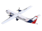 ATR 72-200 Commercial Aircraft "Cubana Airlines" (CU-T1548) White with Red and Blue Stripes 1/400 Diecast Model Airplane by GeminiJets