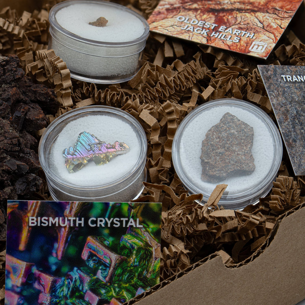 Rockhound Mini Museum Mystery Box - Series #1 - Gems and Minerals