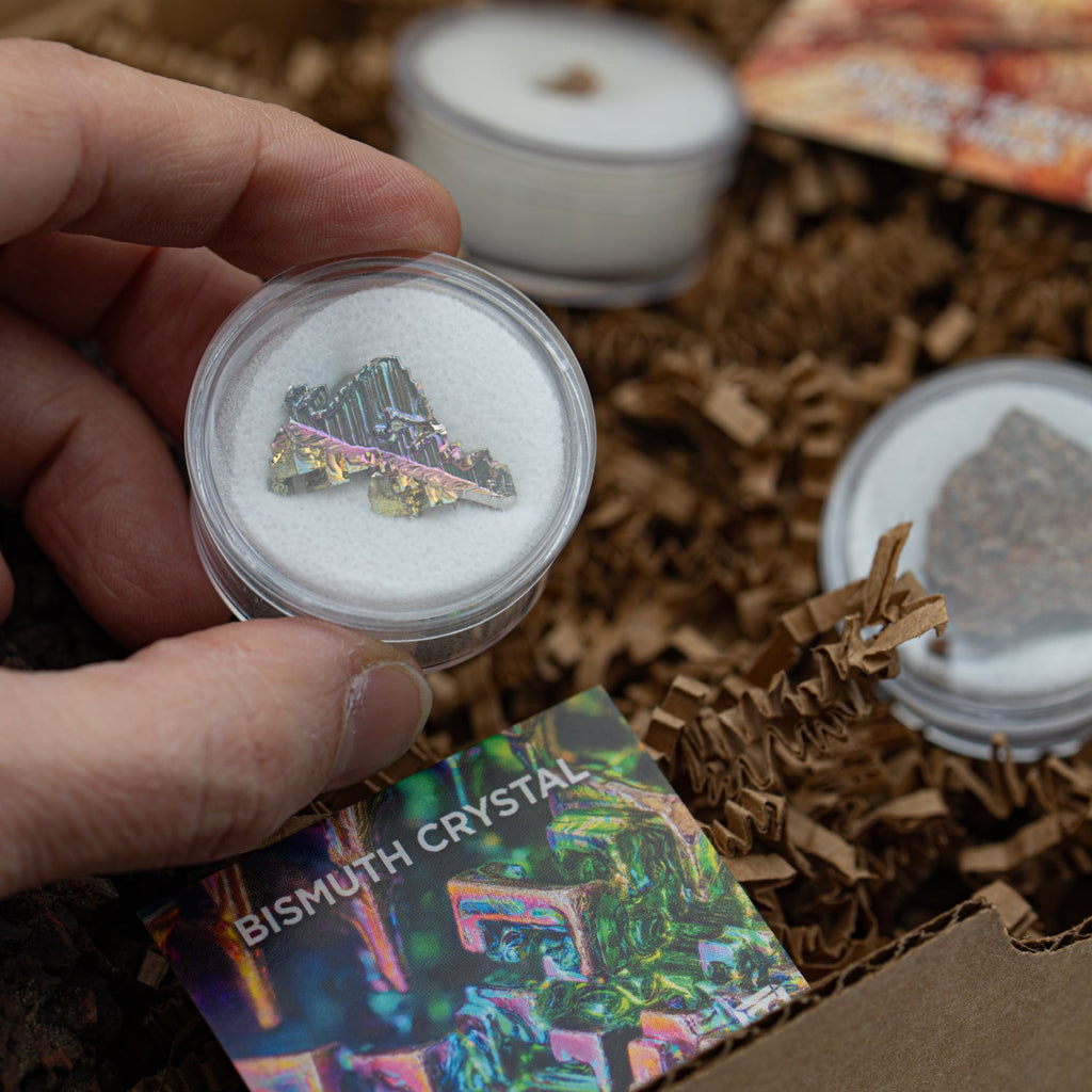Rockhound Mini Museum Mystery Box - Series #1 - Gems and Minerals