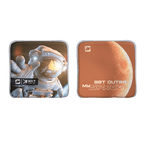 Get Outer My Space Orange NXT Lumi-Tek Cornhole Bags