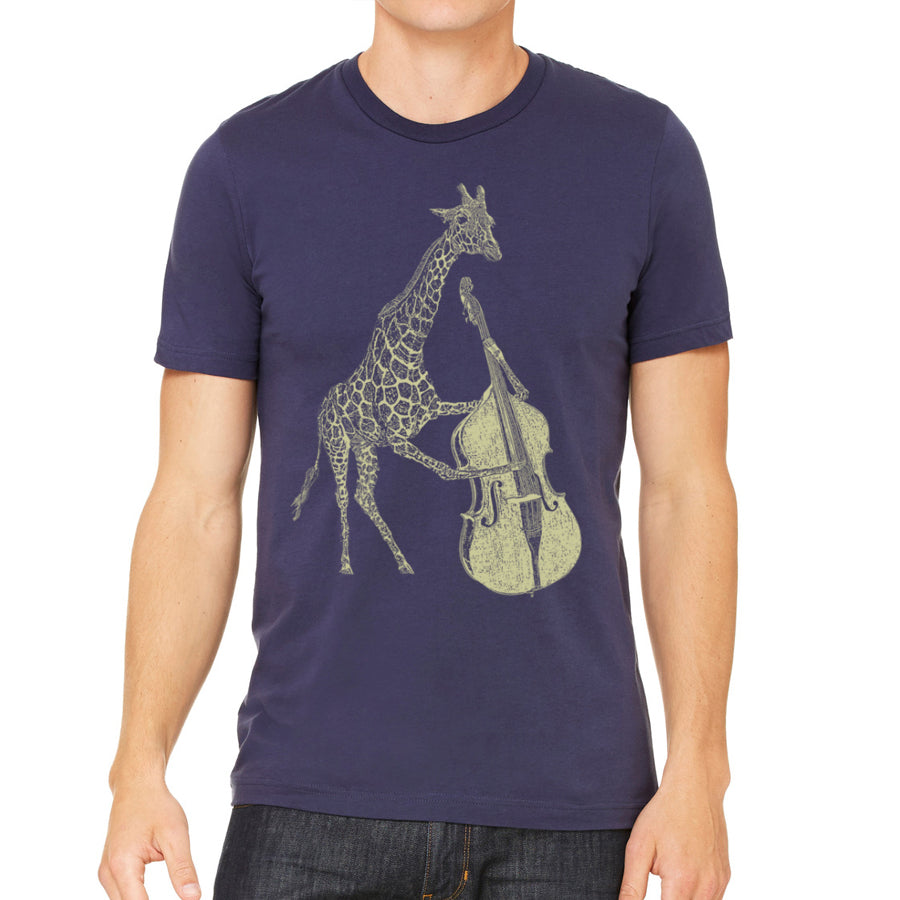 Giraffe Playing Bass