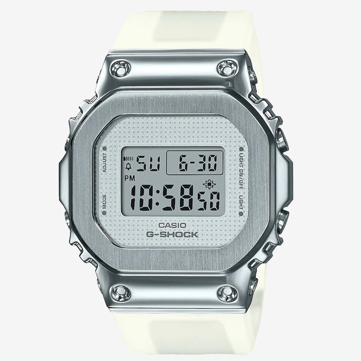 Casio Women's Classic White Dial Watch - GMS5600SK-7