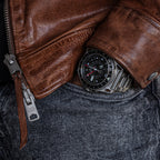 GMT-01 - Automatic GMT Watch with Metal Bracelet