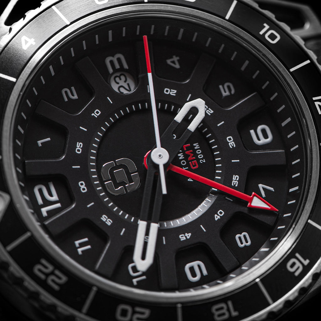GMT-01 - Automatic GMT Watch with Metal Bracelet