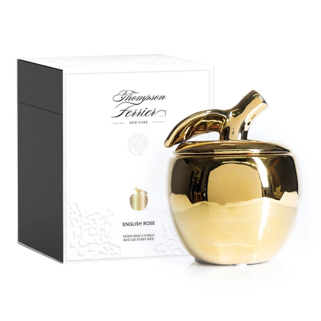 Gold Malus Apple Candle