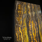 Golden Cloud Onyx Wall Panels (Set #1)
