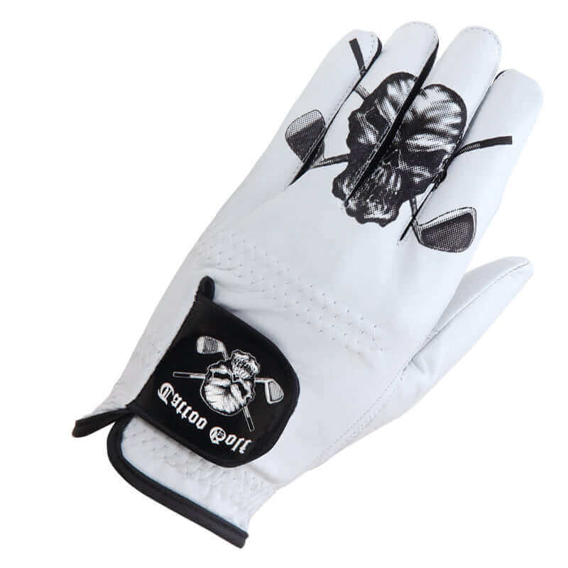 White Cabretta Leather Men's Golf Glove