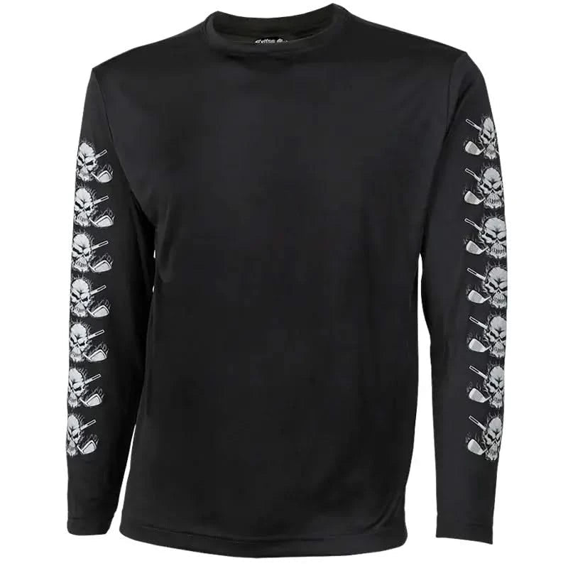 Golf Undershirt Long Sleeve (Black)