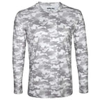 Golf Undershirt Long Sleeve (Camo/White)