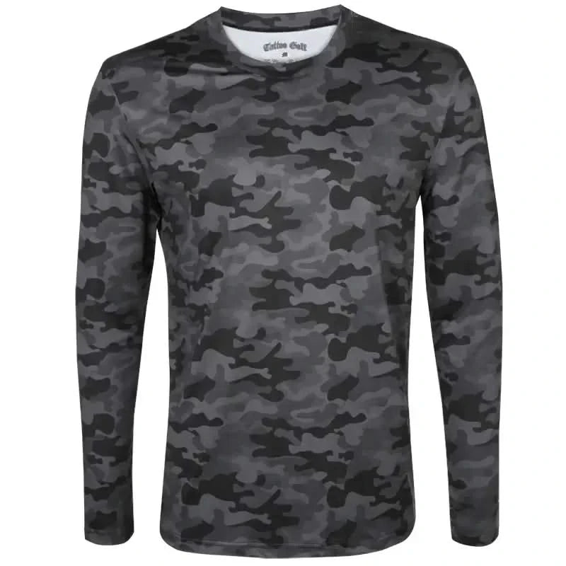 Golf Undershirt Long Sleeve (Camo/Black)