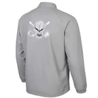 Windbreaker Quarter Zip Pull Over (Grey)