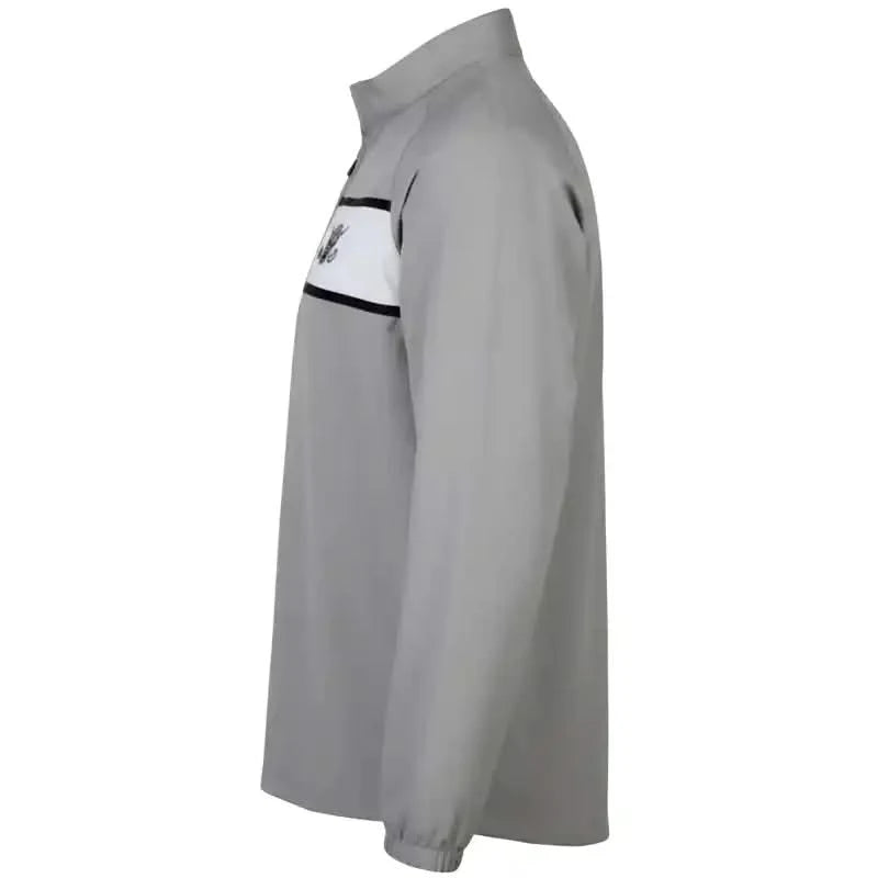 Windbreaker Quarter Zip Pull Over (Grey)