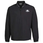 Windbreaker Quarter Zip Pull Over (Black)