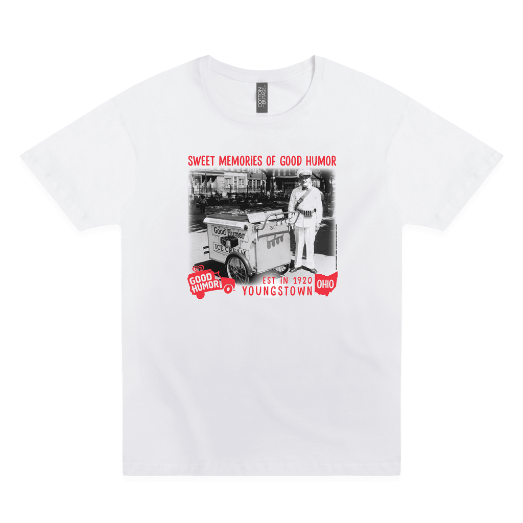 Good Humor™ Ice Cream Man Tee | Youngstown, OH Unisex Graphic T-Shirt