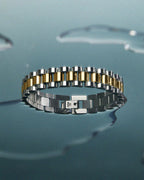 Two-toned Timepiece Bracelet