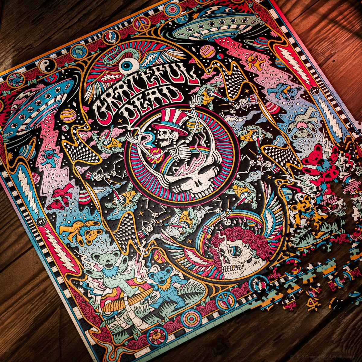 Grateful Dead 1000 Piece Jigsaw Puzzle | Theory11