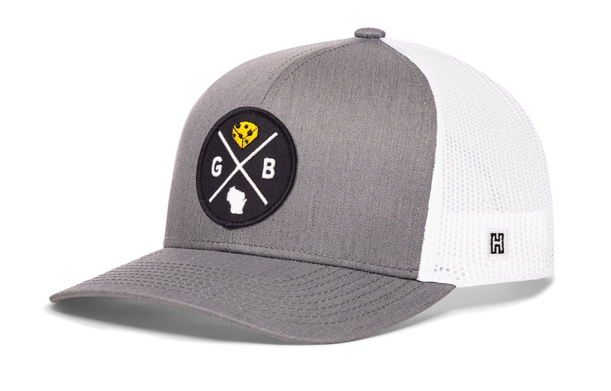 Green Bay Trucker Hat  |  Cheese GB X Snapback