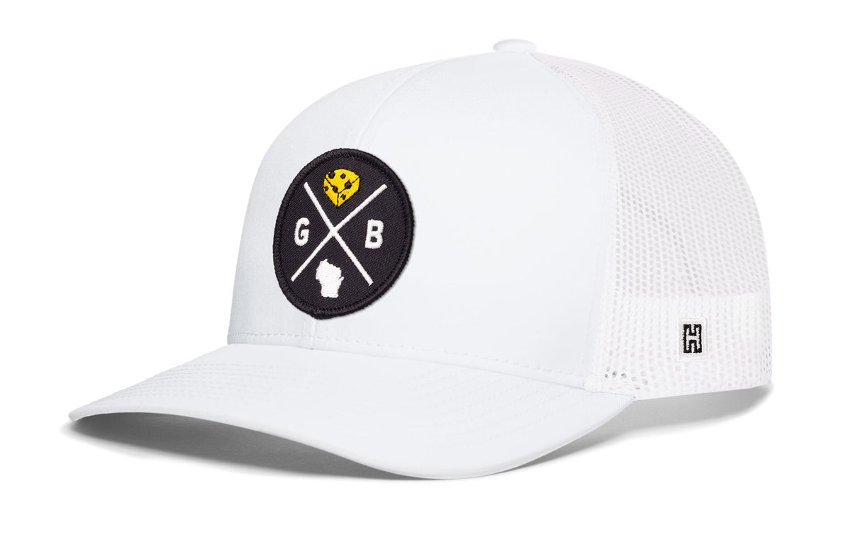 Green Bay Trucker Hat  |  Cheese GB X Snapback