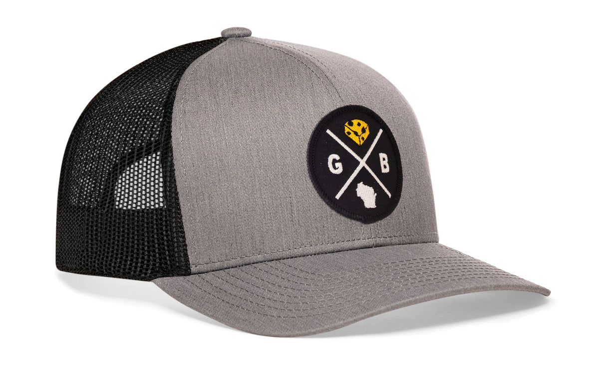 Green Bay Trucker Hat  |  Cheese GB X Snapback