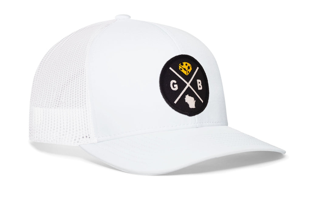 Green Bay Trucker Hat  |  Cheese GB X Snapback