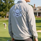 Windbreaker Quarter Zip Pull Over (Grey)