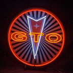 Pontiac GTO Auto Car Neon Signs