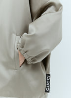 Gucci Women Satin Bomber Jacket