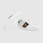 Gucci Ace GG Supreme Sneakers with Embroidered Bee
