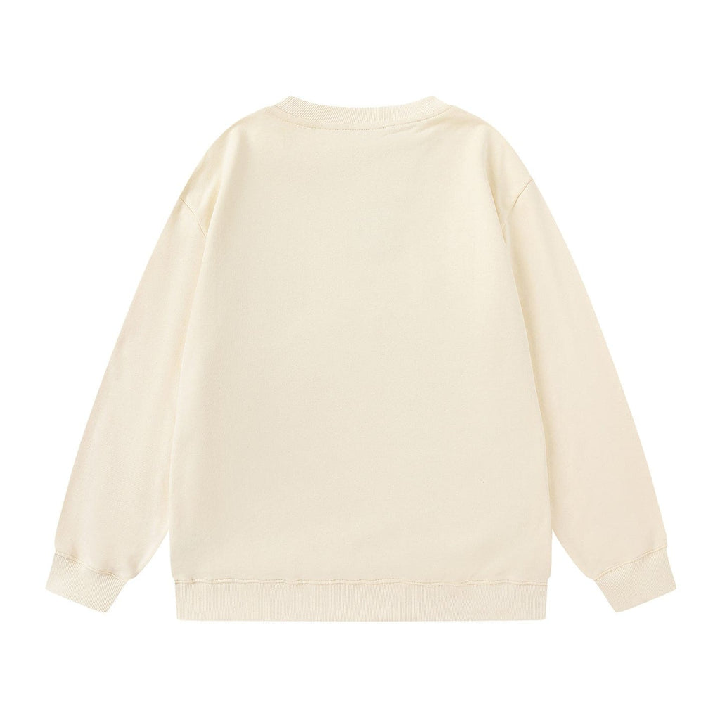 GUCCI Beige Cotton Jersey Sweatshirt New & Authentic