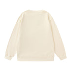 GUCCI Beige Cotton Jersey Sweatshirt New & Authentic