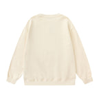 GUCCI Beige Cotton Jersey Sweatshirt New & Authentic