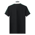 Gucci Black Collar T-Shirt – Luxury Cotton Comfort (Black)