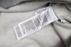GUCCI Gray Cotton Jersey Sweatshirt New & Authentic