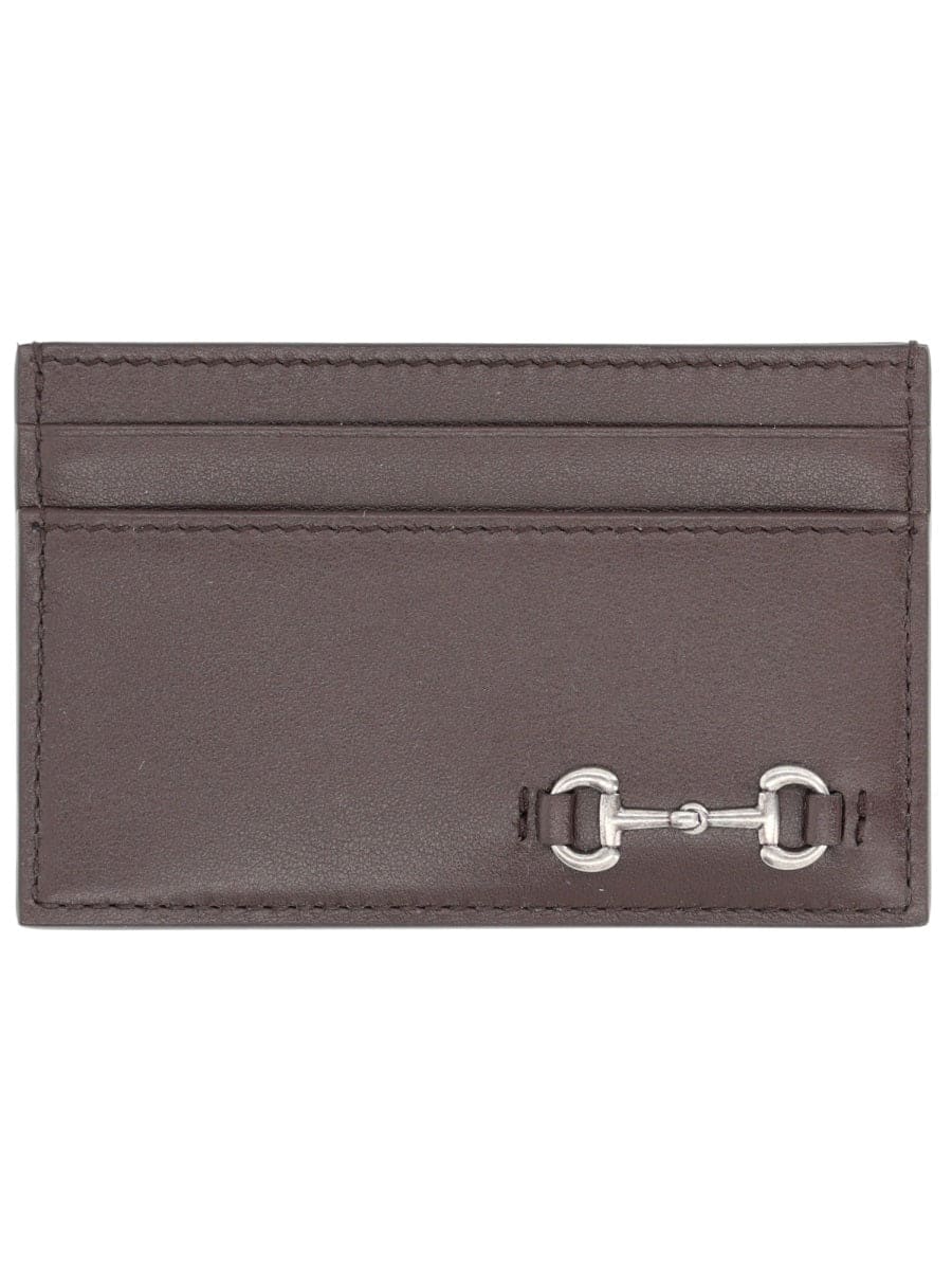 GUCCI Luxury Leather Card Holder - Mini Style