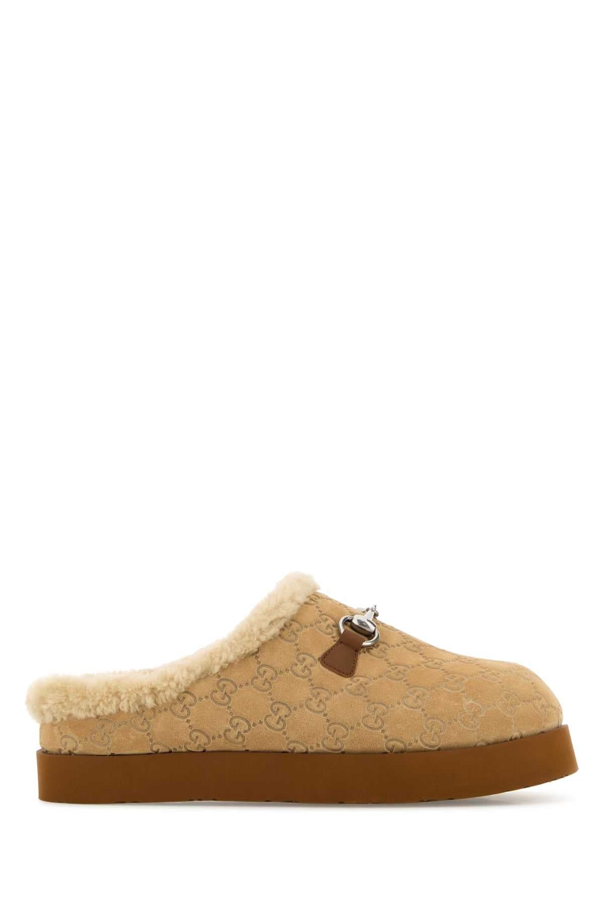 GUCCI Men's Suede Slippers