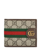 GUCCI Mini Bi-Fold Wallet with Signature Monogram
