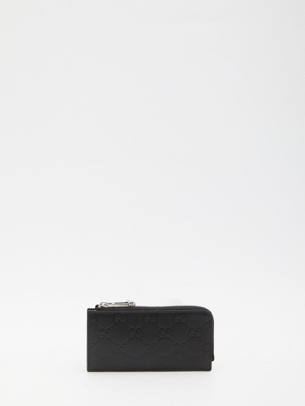 GUCCI Mini Card Holder with Zip - 13.7 x 7.5 cm