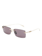 GUCCI Platinum Metal Sunglasses for Men
